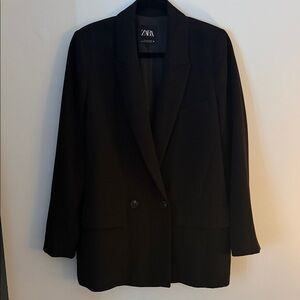 Zara Women's Classic Black Suit Jacket